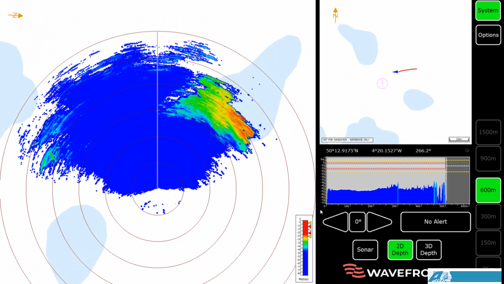  Sonardyne 和 Wavefront 在英国 XLUUV 2 上演示自主避障技术